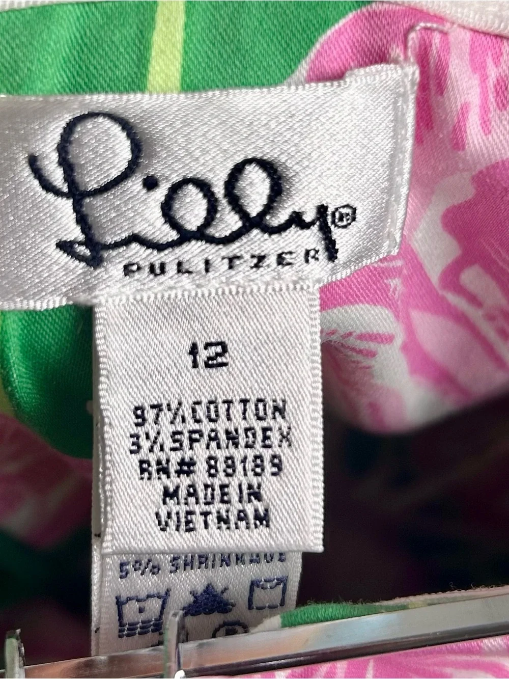 Lilly Pulitzer Strapless Dress – Towering Tulips Print – Size 12 - Picture 2 of 3